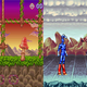 Seriously, both the left and right images are part of the same game.
